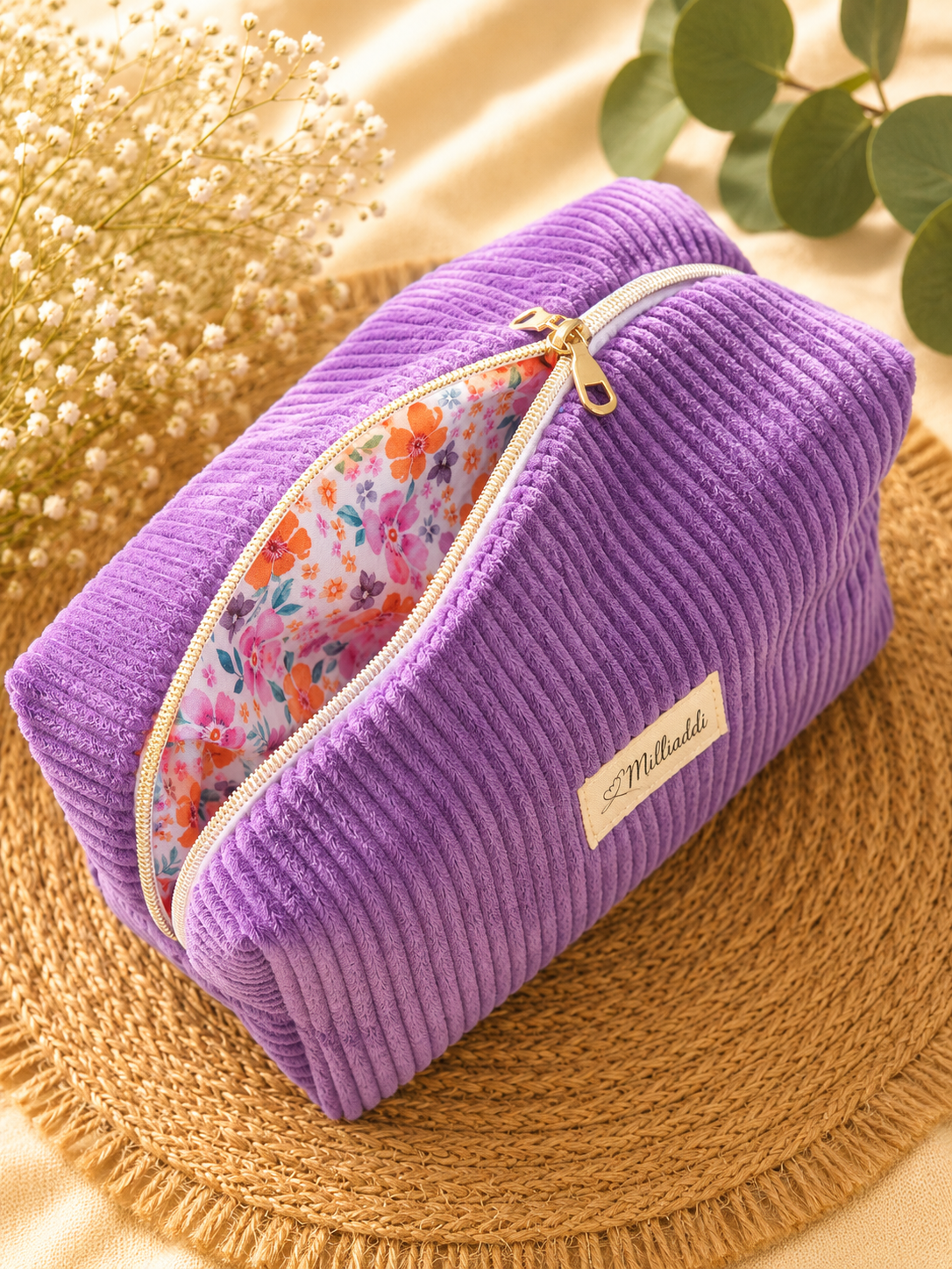 Trousse de Toilette Violette