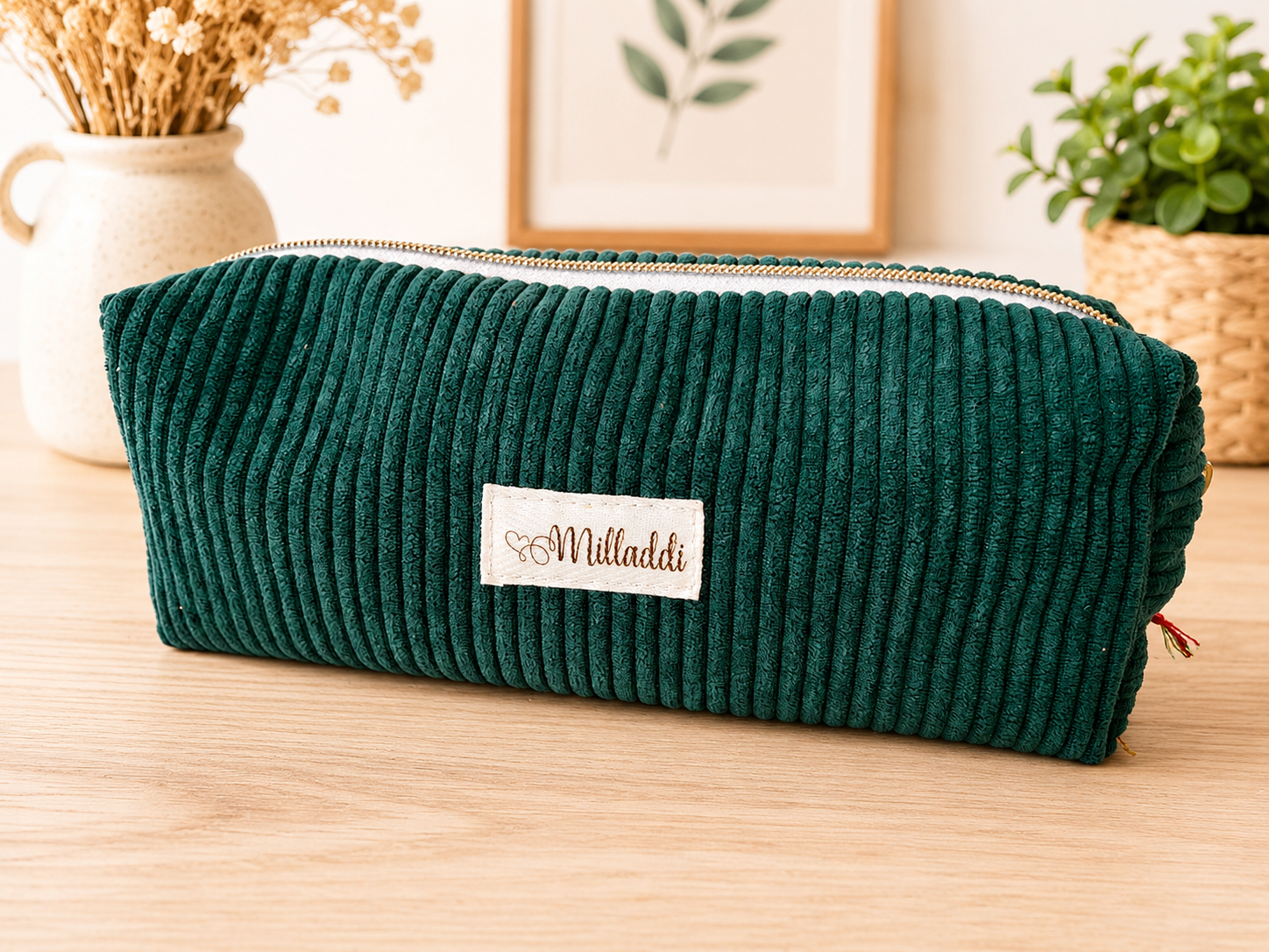 Trousse d'Ecolier Vert Sapin