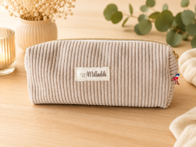 Trousse d'Ecolier Gris Taupe