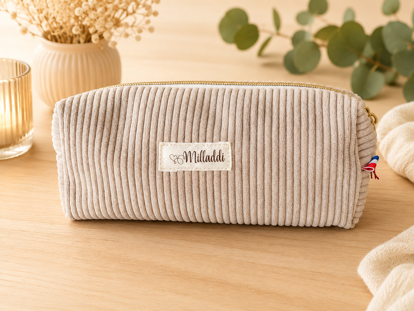Trousse d'Ecolier Gris Taupe