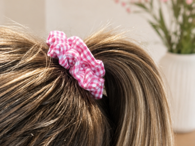Chouchou Petit Vichy Rose