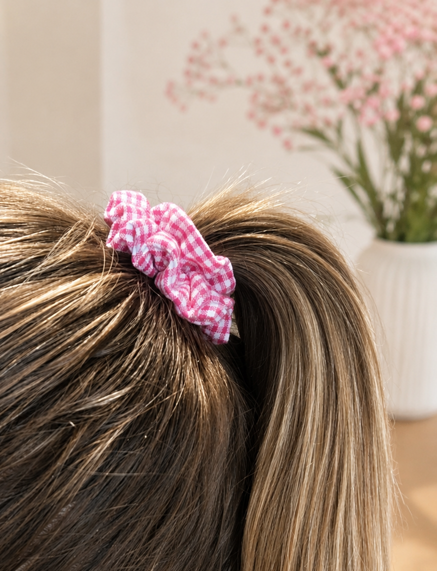 Chouchou Petit Vichy Rose