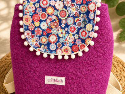 sac à dos pompon