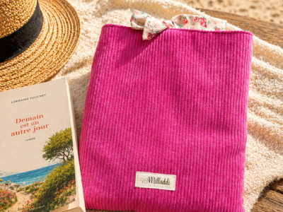 Housse de Livre Broché Fuchsia