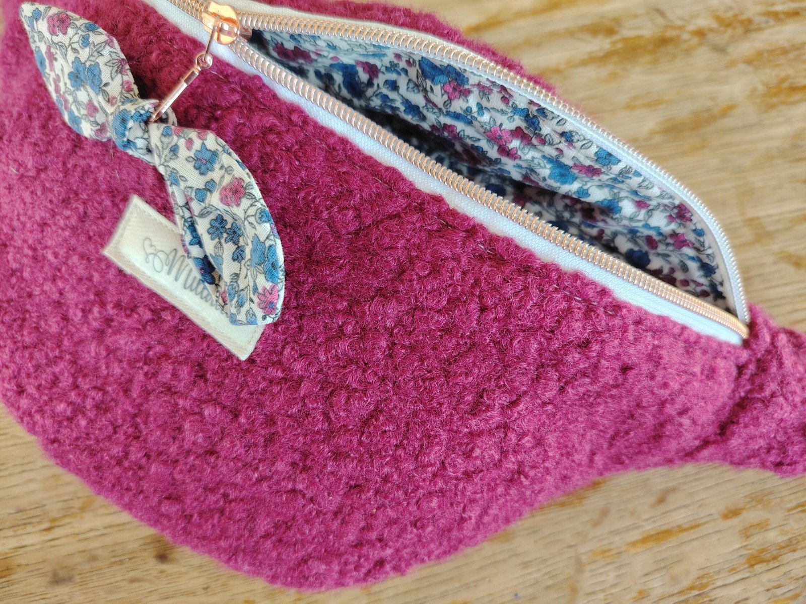 Sac Banane Bouclette Magenta
