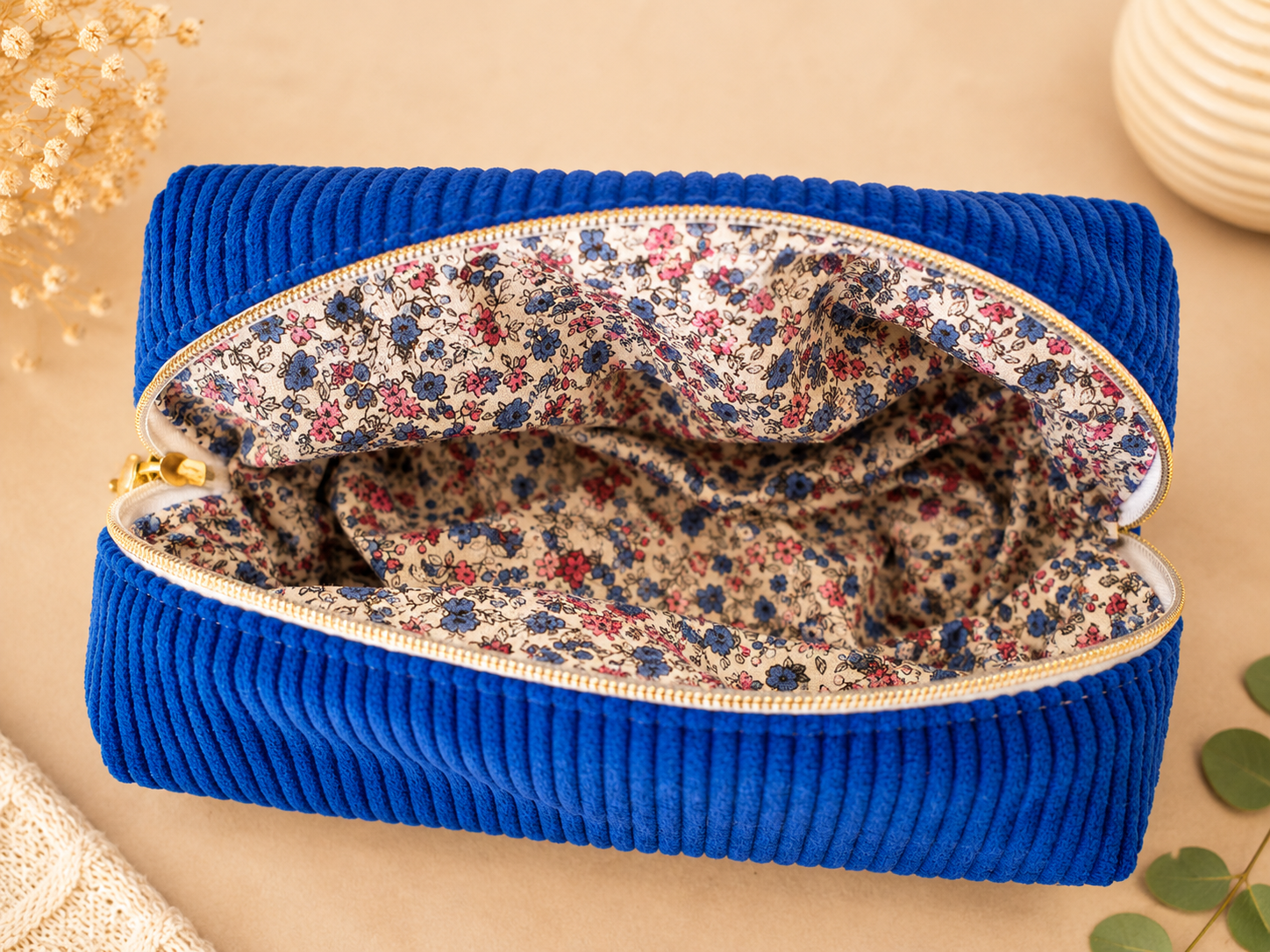 Trousse de toilette Bleu Roy